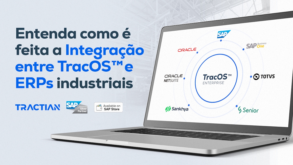 Integração entre software de gestão da manutenção TracOS™ e ERPs industriais: Um Guia Detalhado