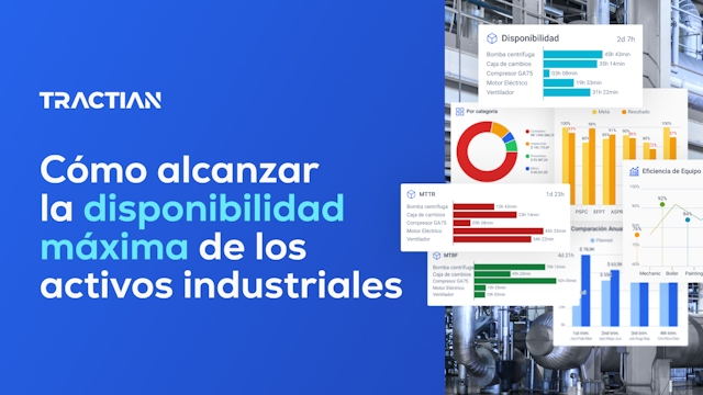 Cómo alcanzar la disponibilidad máxima de los activos industriales