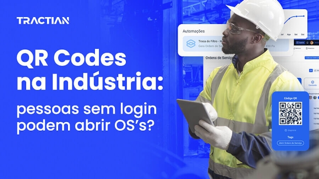 QR Codes na indústria: agilidade nas solicitações