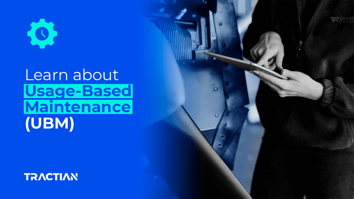 What is Usage-Based Maintenance (UBM)?