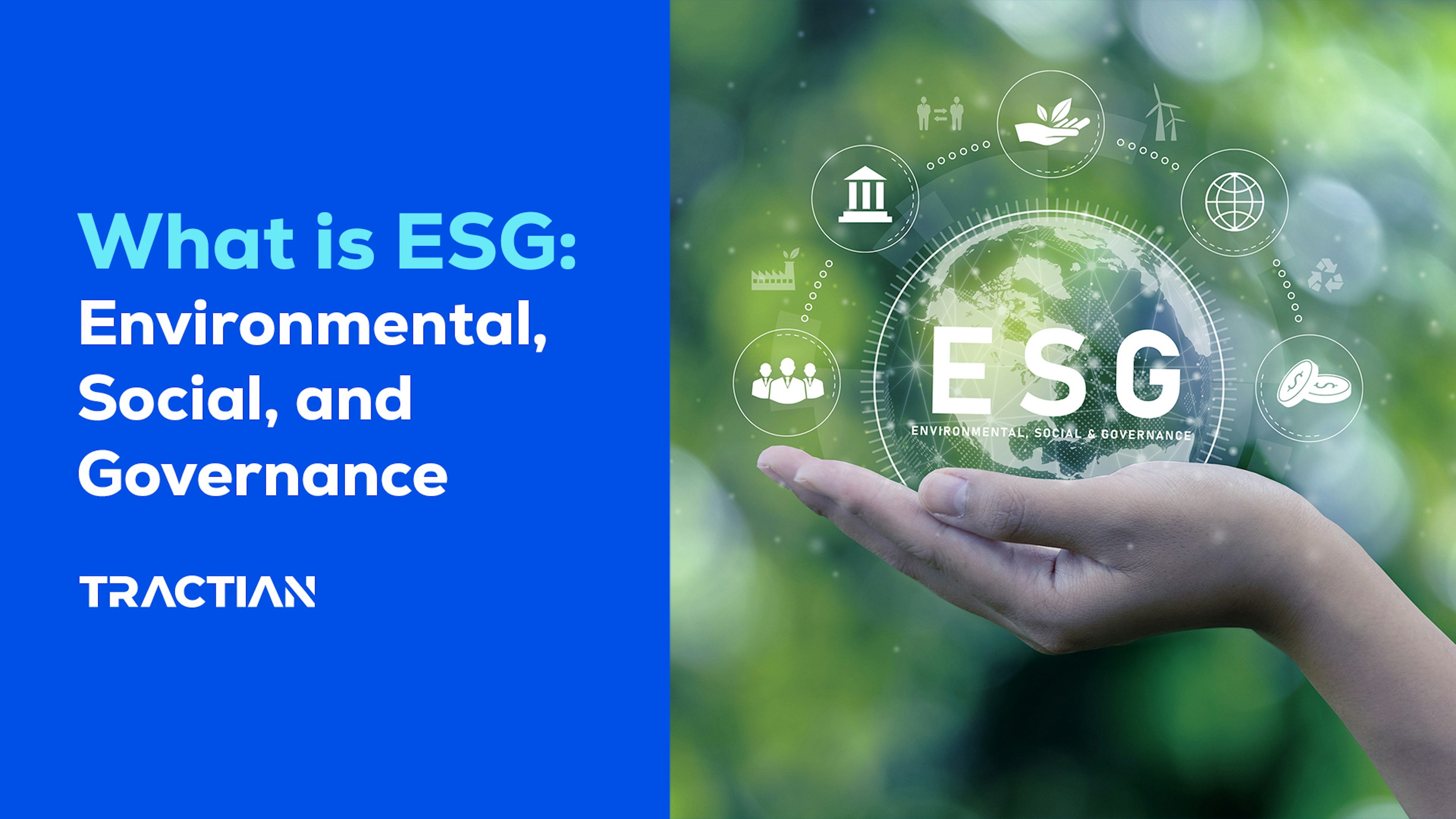 What is ESG: Environmental, Social, and Governance