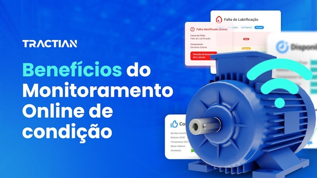 Benefícios do monitoramento online de condição