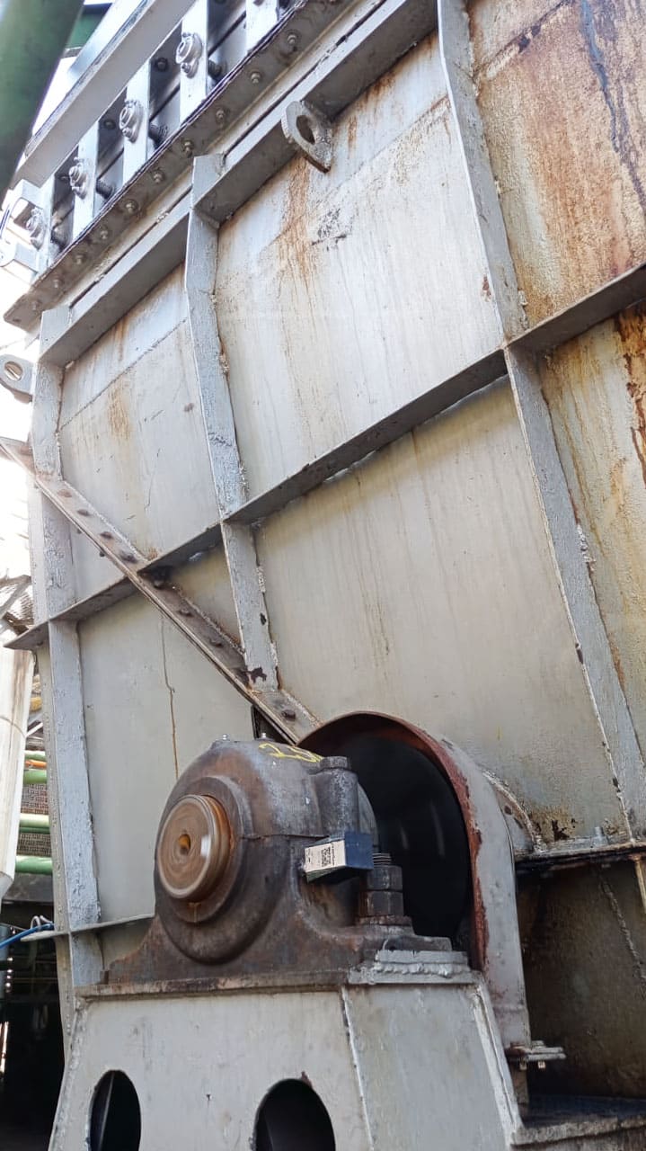 Exhaust fan in a sugarcane mill