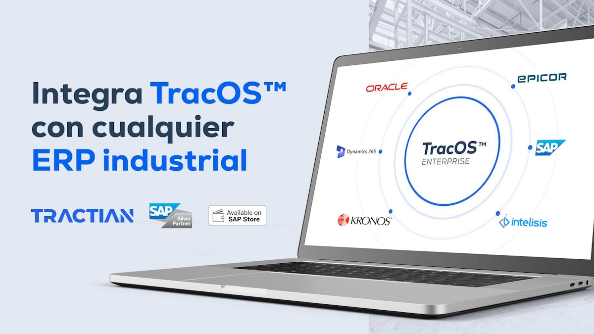 Integración entre el software de gestión de mantenimiento TracOS™ y los ERP industriales: Guía Completa