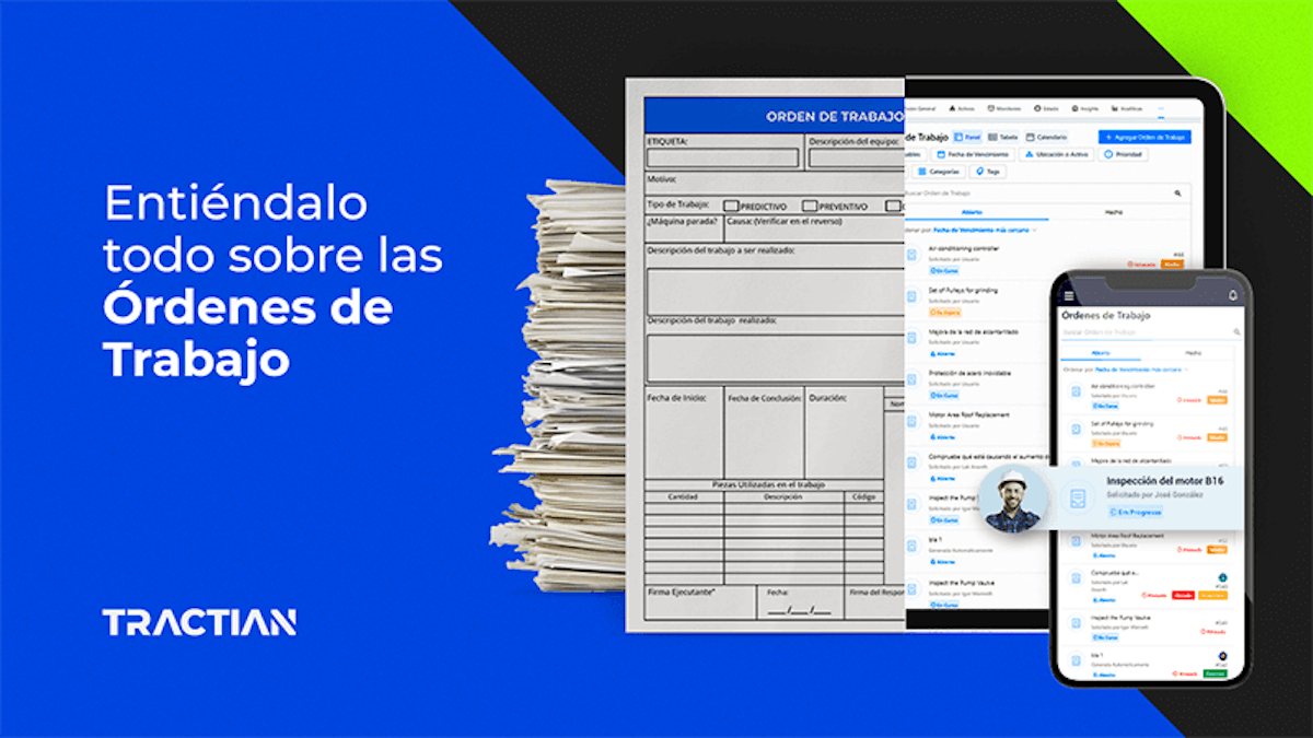 Orden de trabajo de mantenimiento: La guía completa [2024]