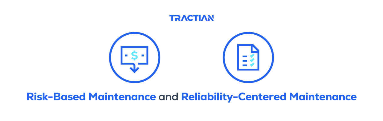 Icons for each risk-based and reliability-centered maintenance
