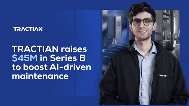 Tractian's new $45M Series B Funding Boosts AI-driven Maintenance Operations