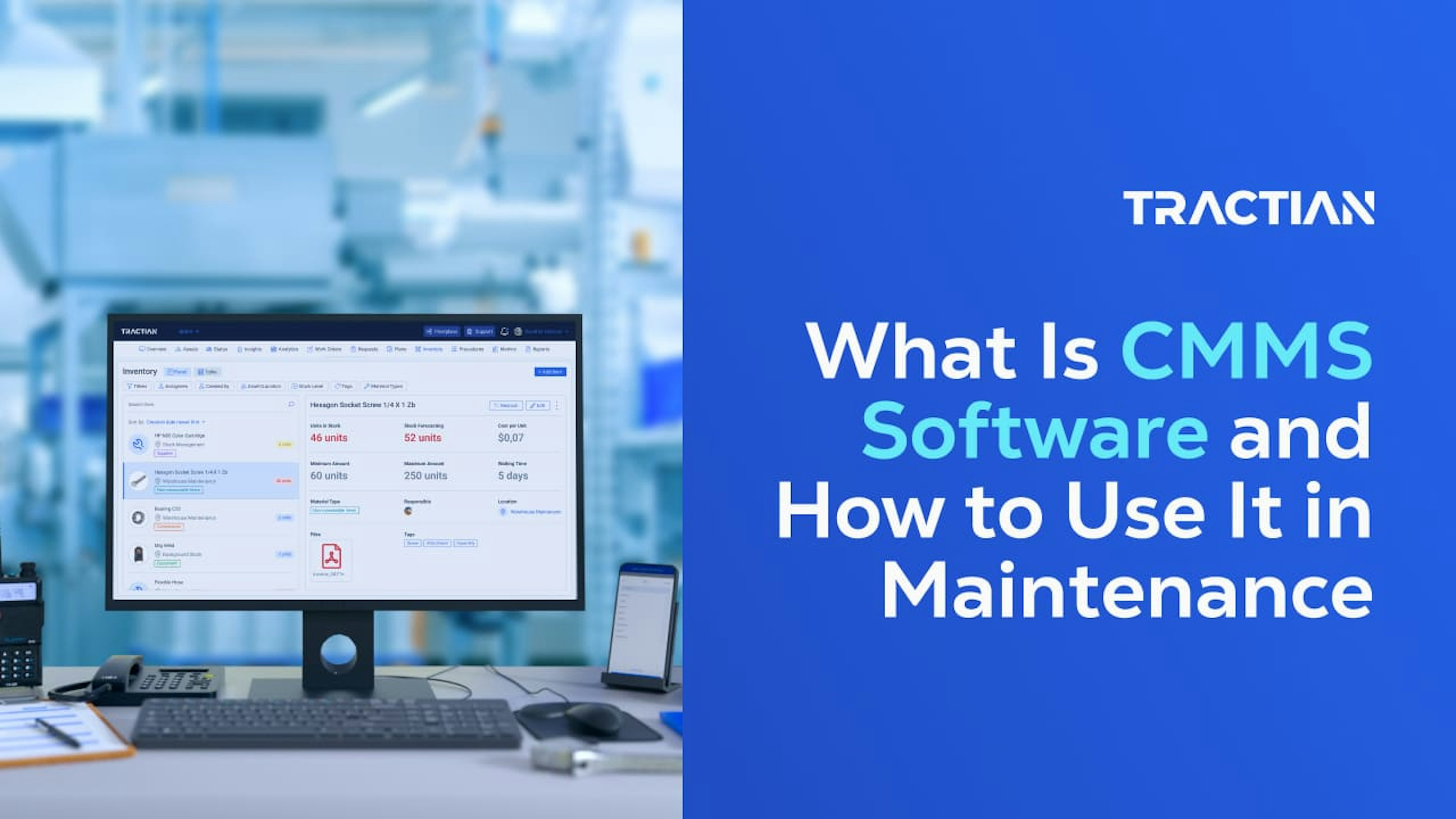 thumbnail post What Is CMMS Software and How to Use It in Maintenance